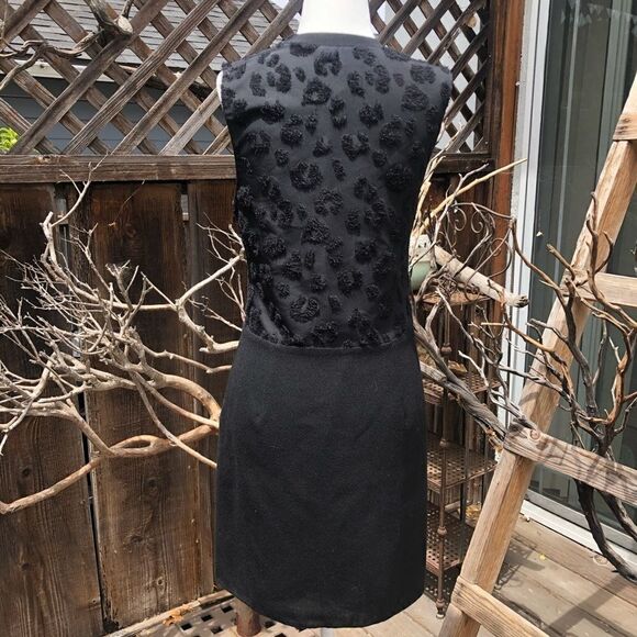 3.1 Phillip Lim Black Cheeta Sleeveless LBD Dress - Picture 9 of 9